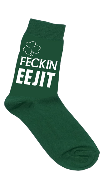 Feckin Eejit Fun Socks(6 Pack)