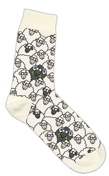 Sheep Paddock Fun Socks(6 Pack)