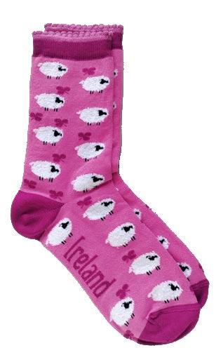 Allover Sheep Pink (6 Pack)