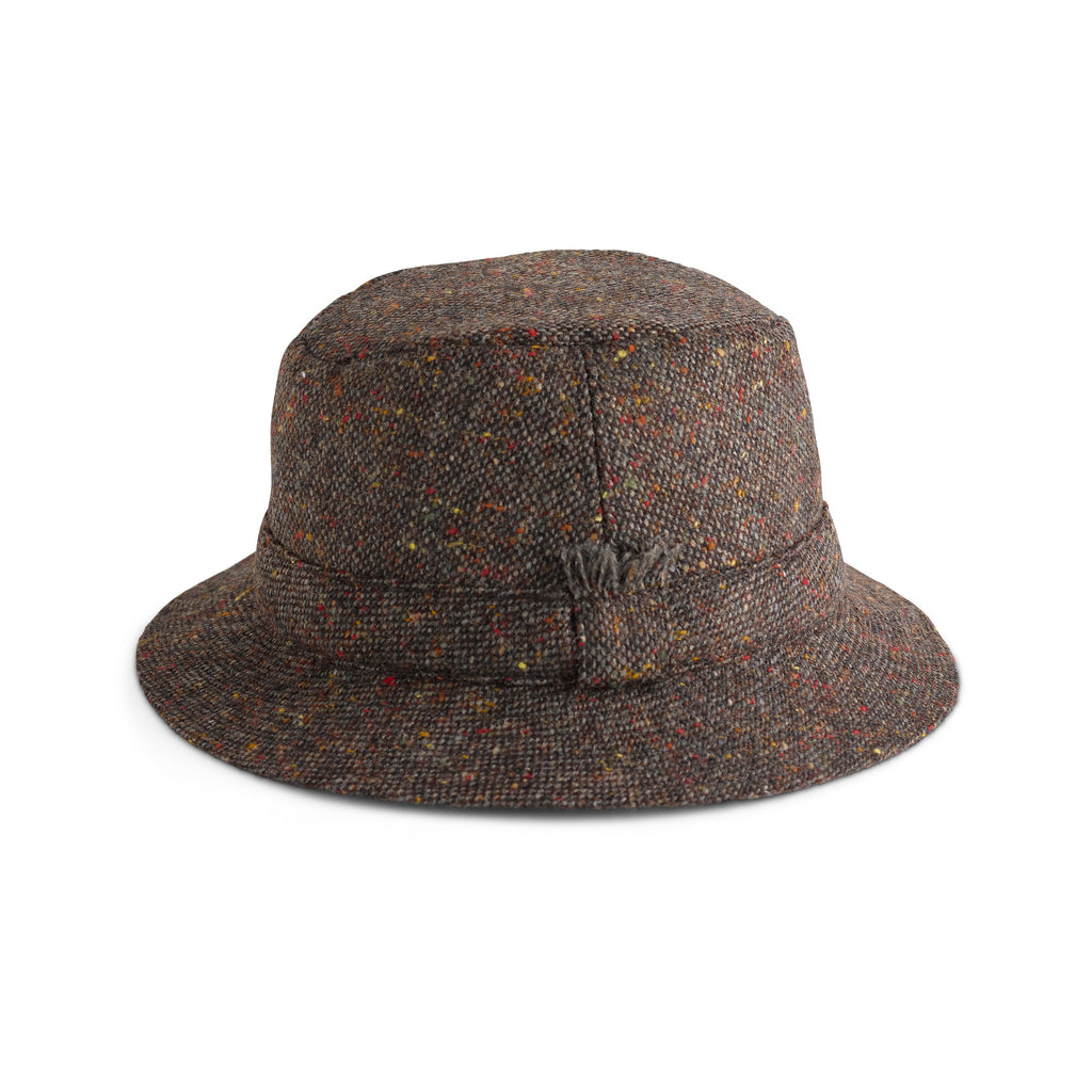 Irish Tweed Walking Hat Brown