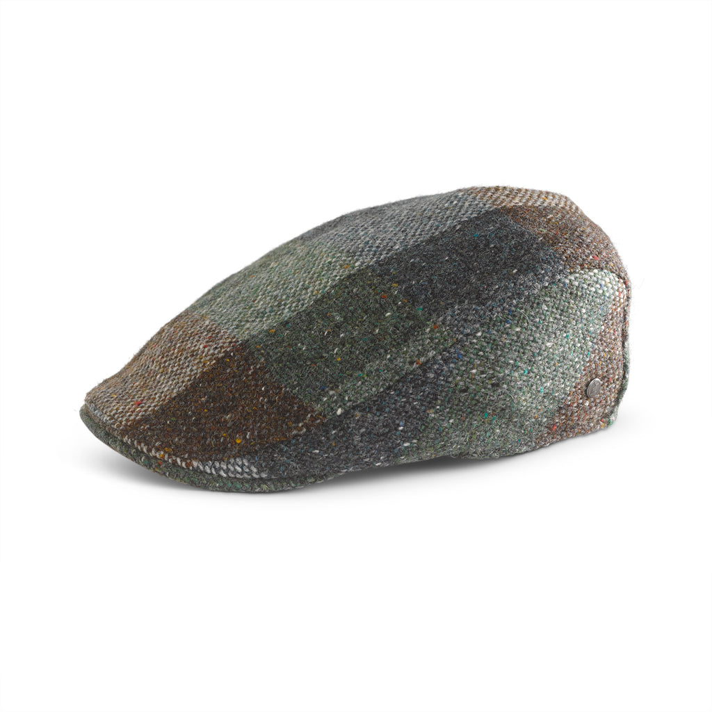Tweed Cap Tailored Green Check
