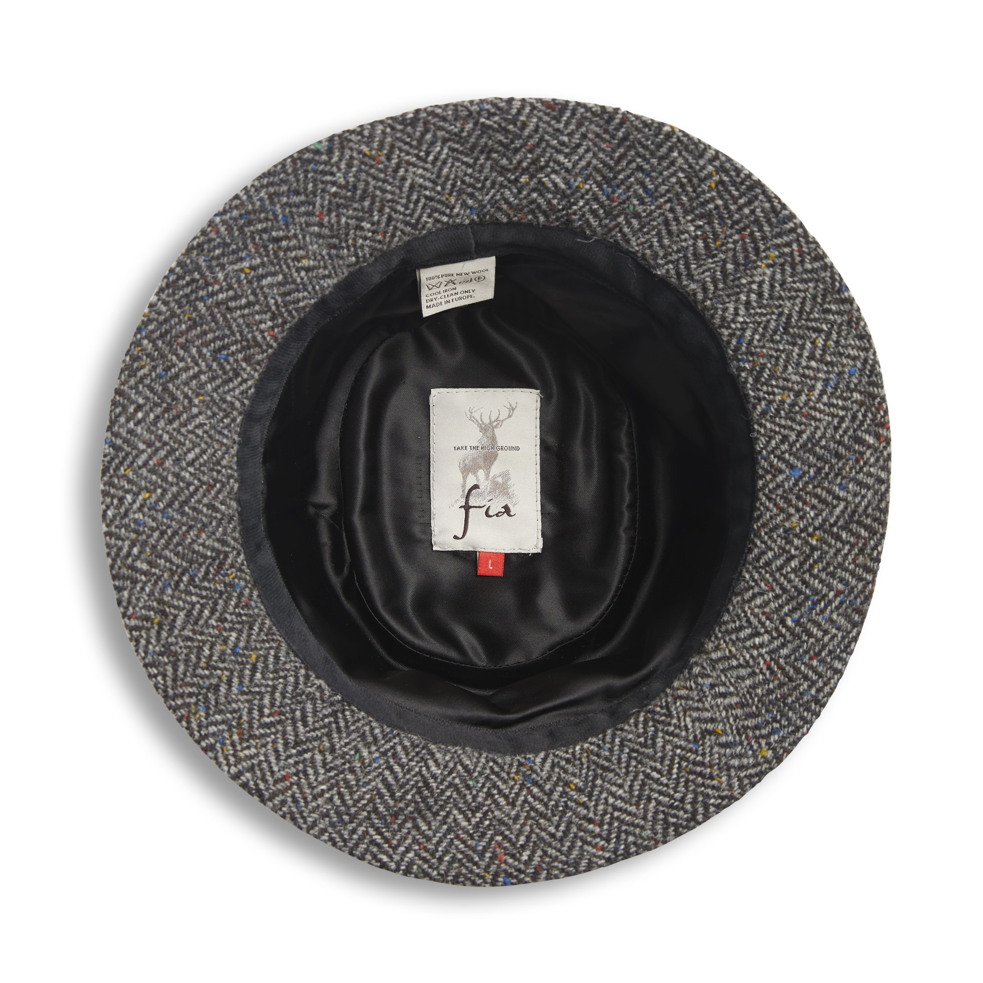 Irish Tweed Walking Hat Grey –