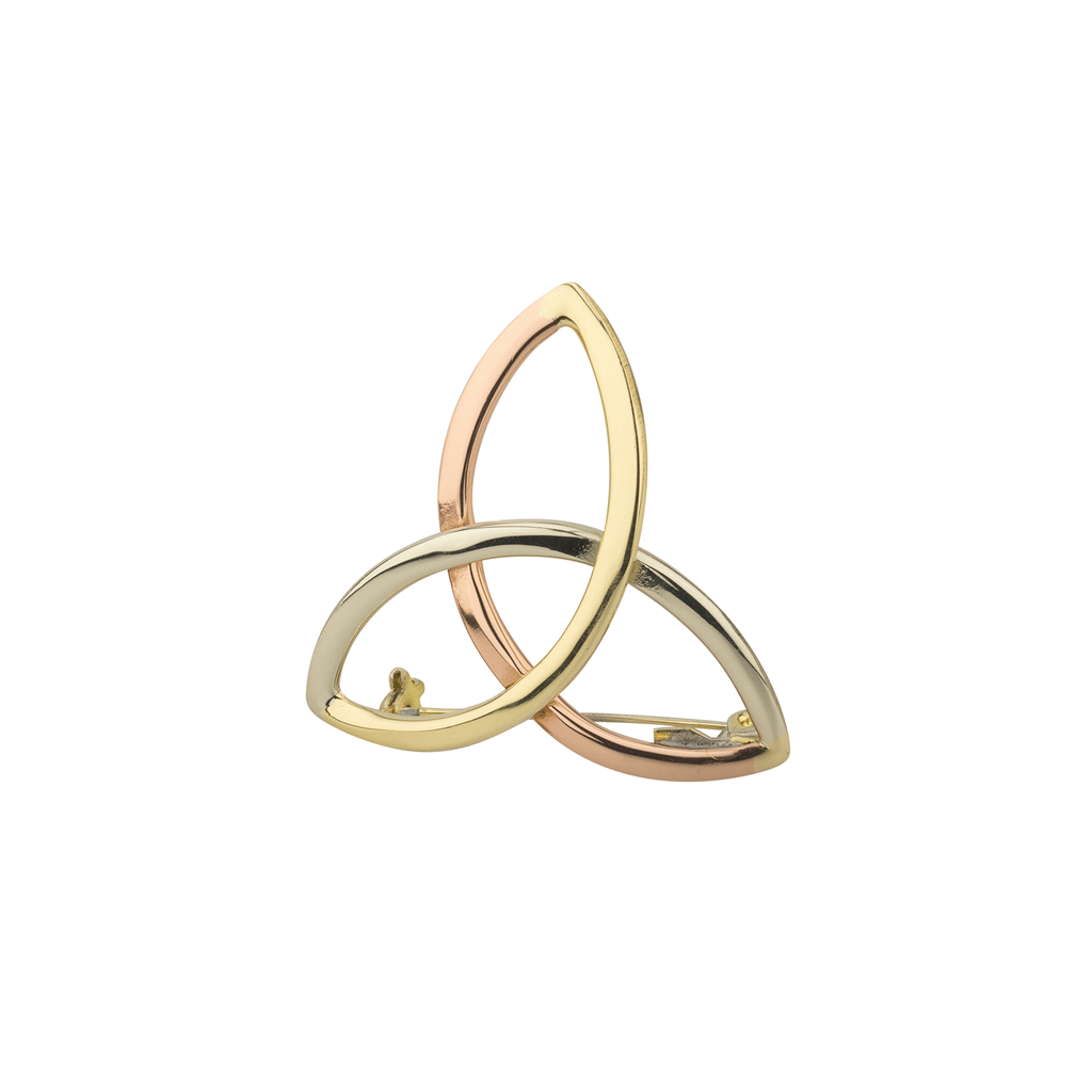 The Grange 3 Colour Trinity Knot Brooch